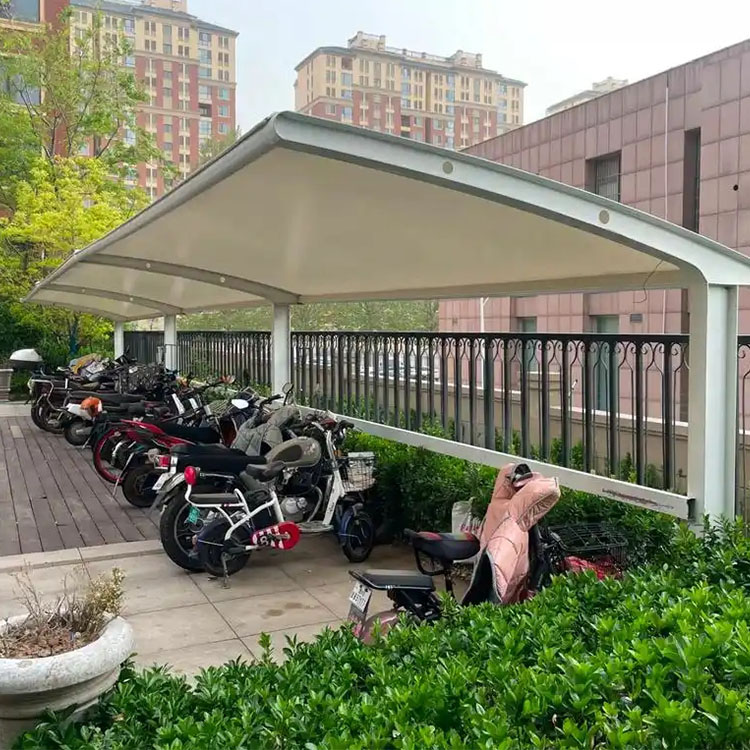 政和县膜结构电动车棚